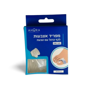מפריד אצבעות לכף הרגל עם טבעת - Ahora